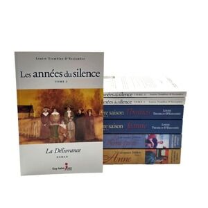 Lot  7 Livres Louise Tremblay D'essiambre Les Soeurs Deblois-La derniere saison
